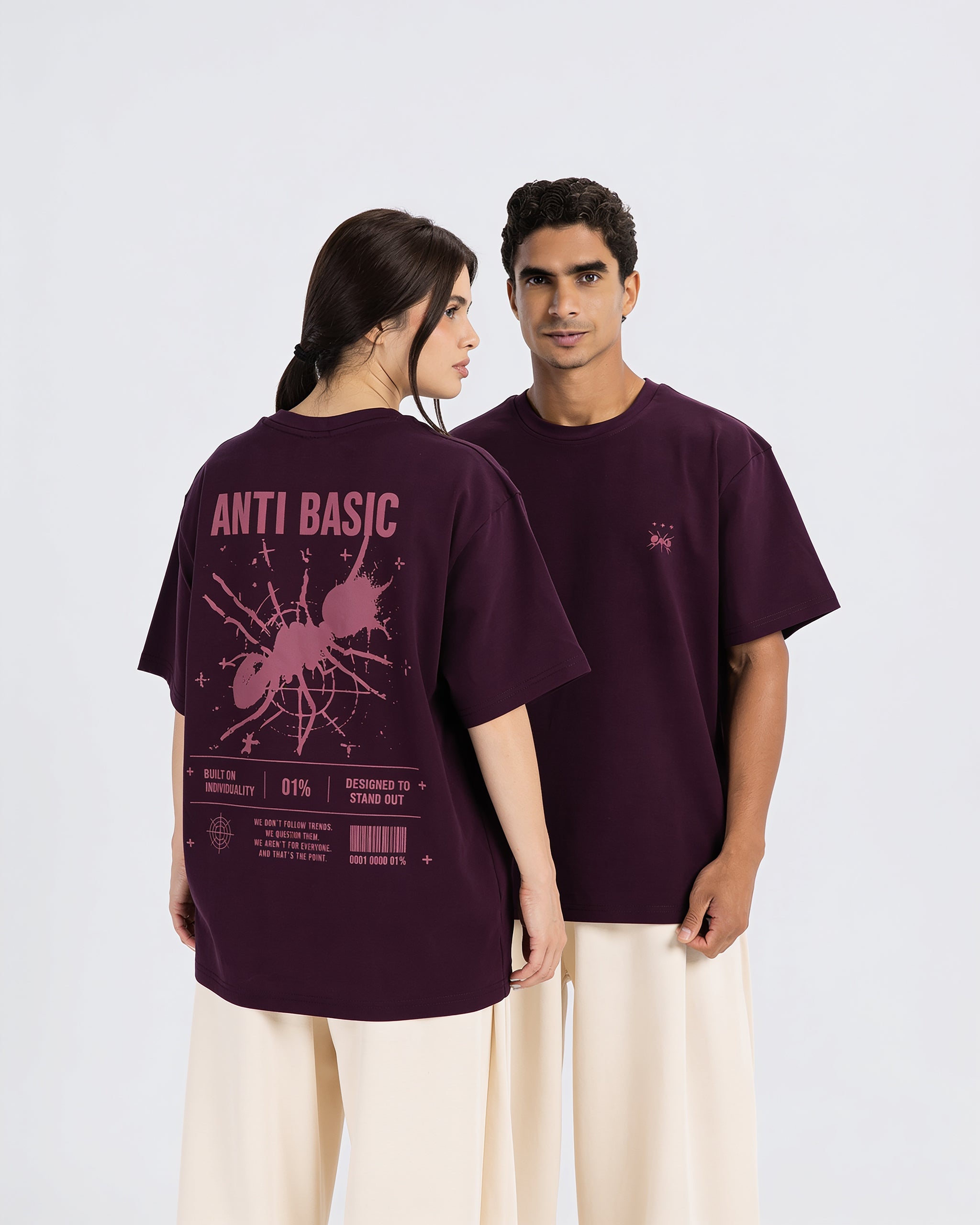Ant Print Relaxed T-Shirt – Anti Basic streetwear Egypt (photo 10)