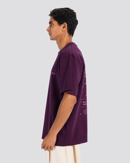 Ant Print Relaxed T-Shirt – Anti Basic streetwear Egypt (photo 1)