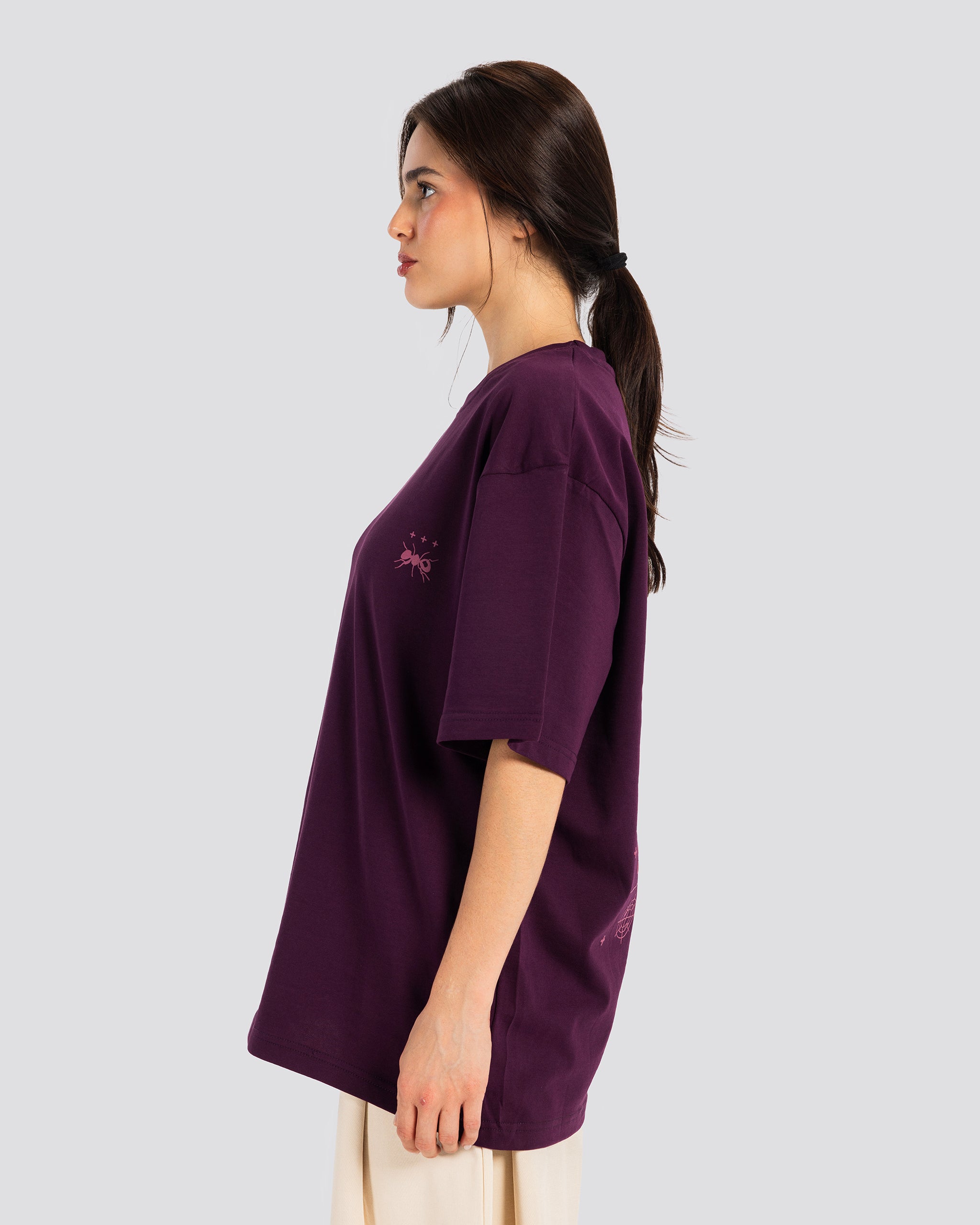 Ant Print Relaxed T-Shirt – Anti Basic streetwear Egypt (photo 6)