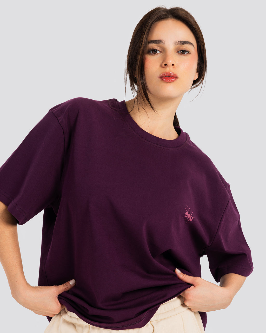 Ant Print Relaxed T-Shirt – Anti Basic streetwear Egypt (photo 5)