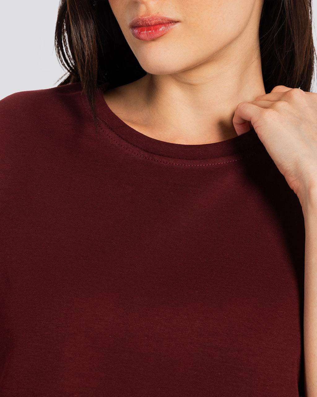 BOX T-Shirt - Burgundy