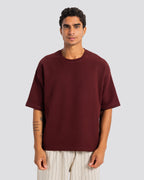 BOX T-Shirt - Burgundy
