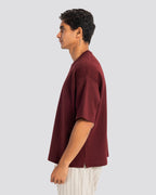 BOX T-Shirt - Burgundy
