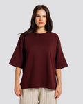 BOX T-Shirt - Burgundy