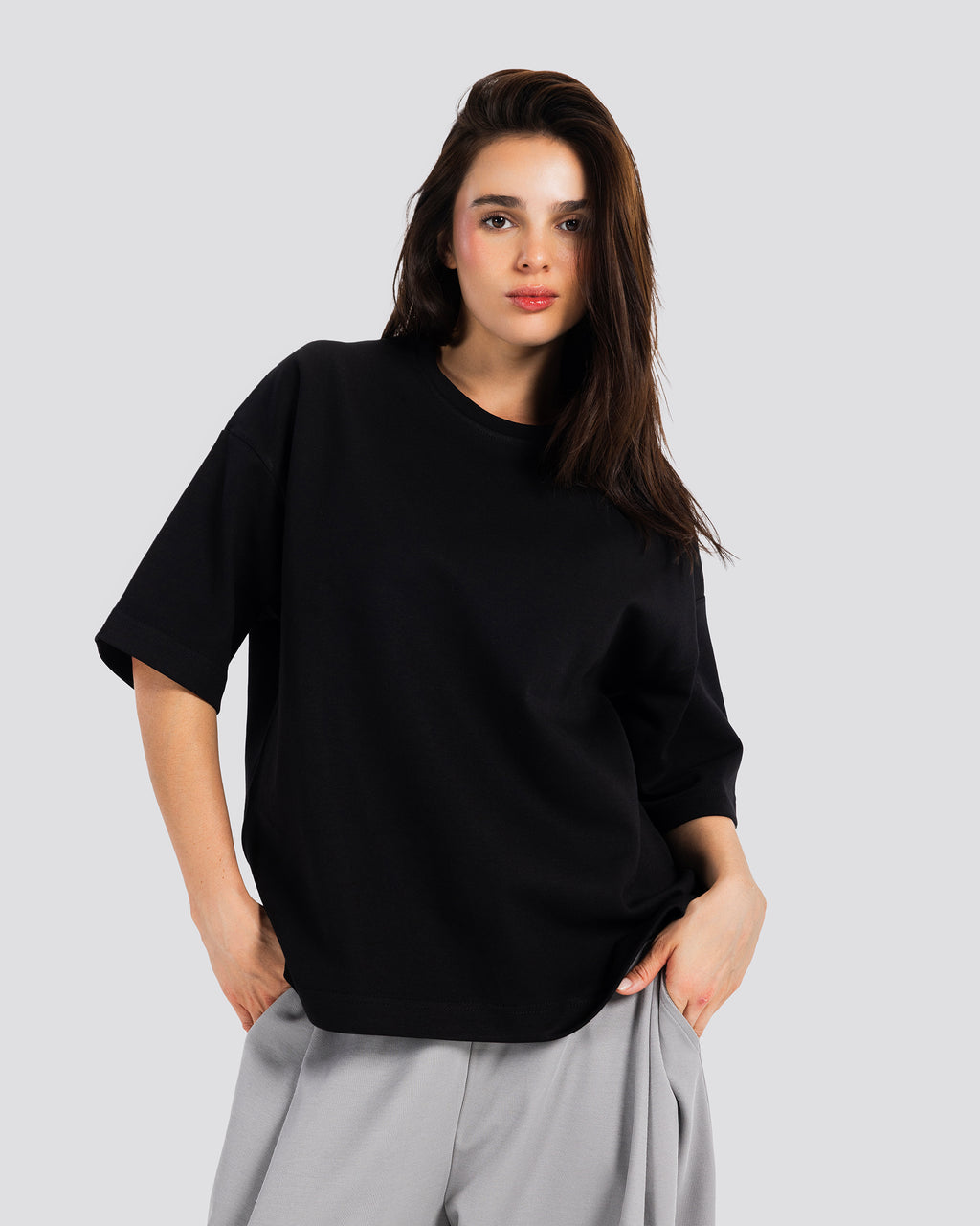 BOX T-Shirt – Black – Anti Basic streetwear Egypt (photo 6)