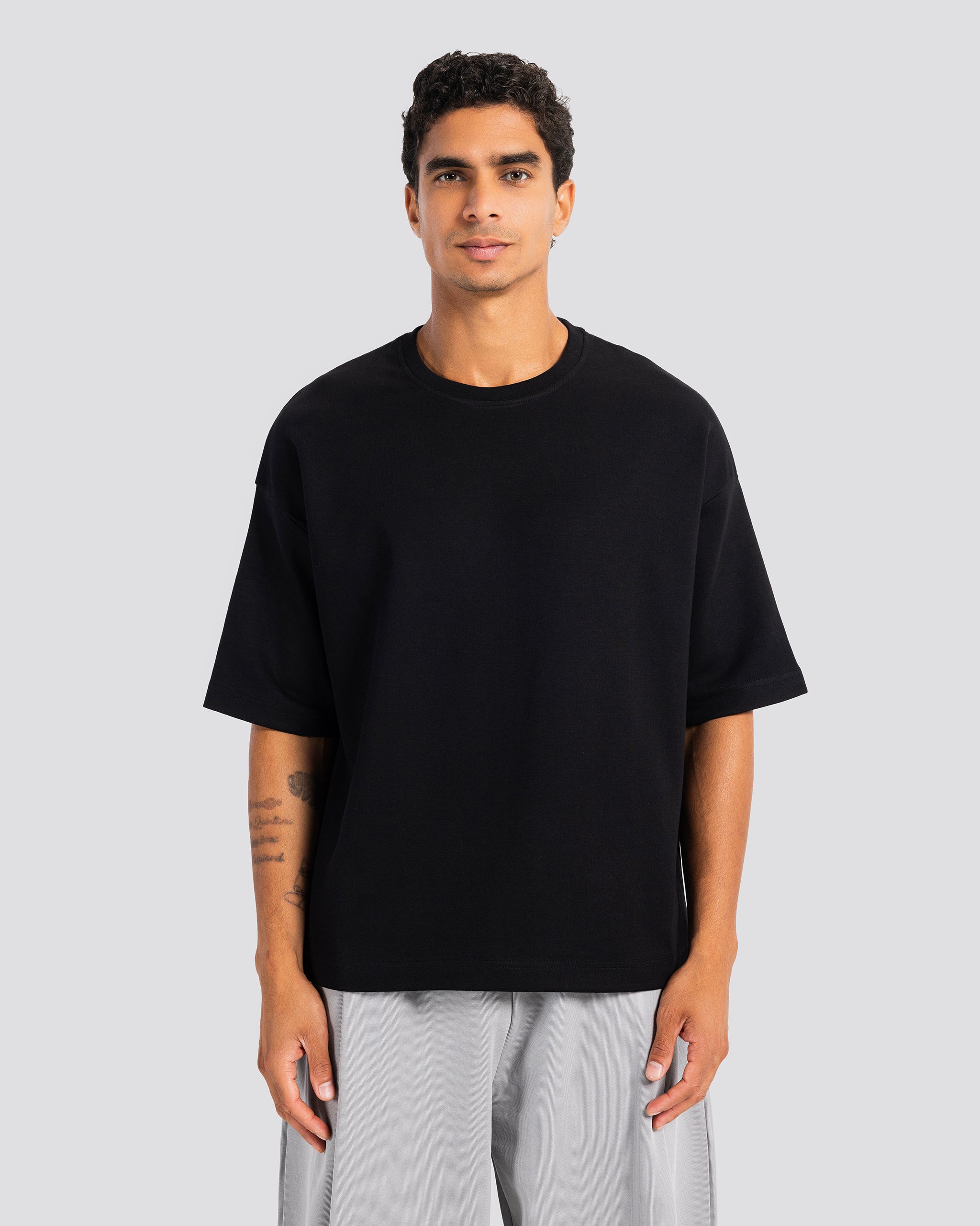 BOX T-Shirt – Black – Anti Basic streetwear Egypt (photo 4)
