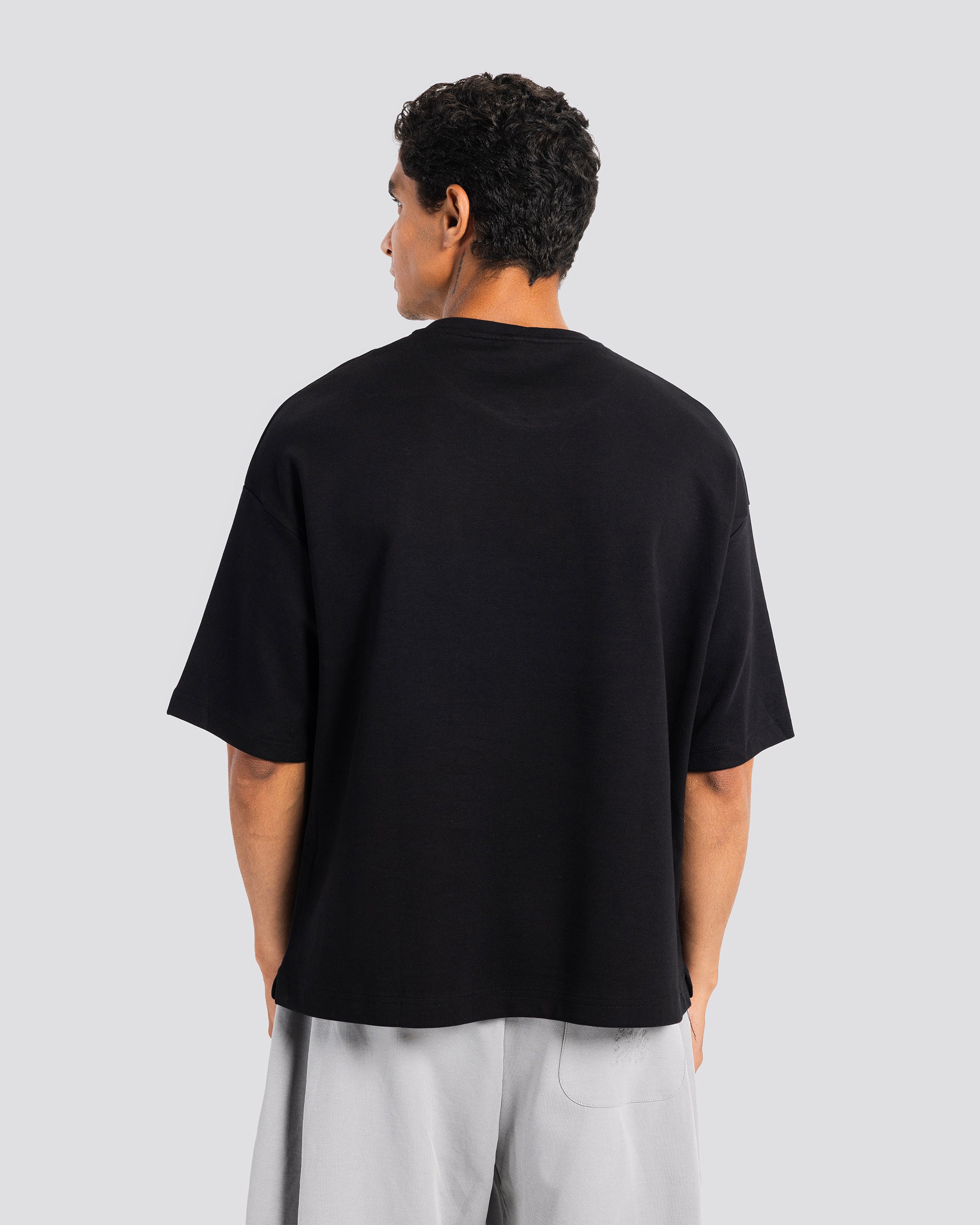 BOX T-Shirt – Black – Anti Basic streetwear Egypt (photo 3)