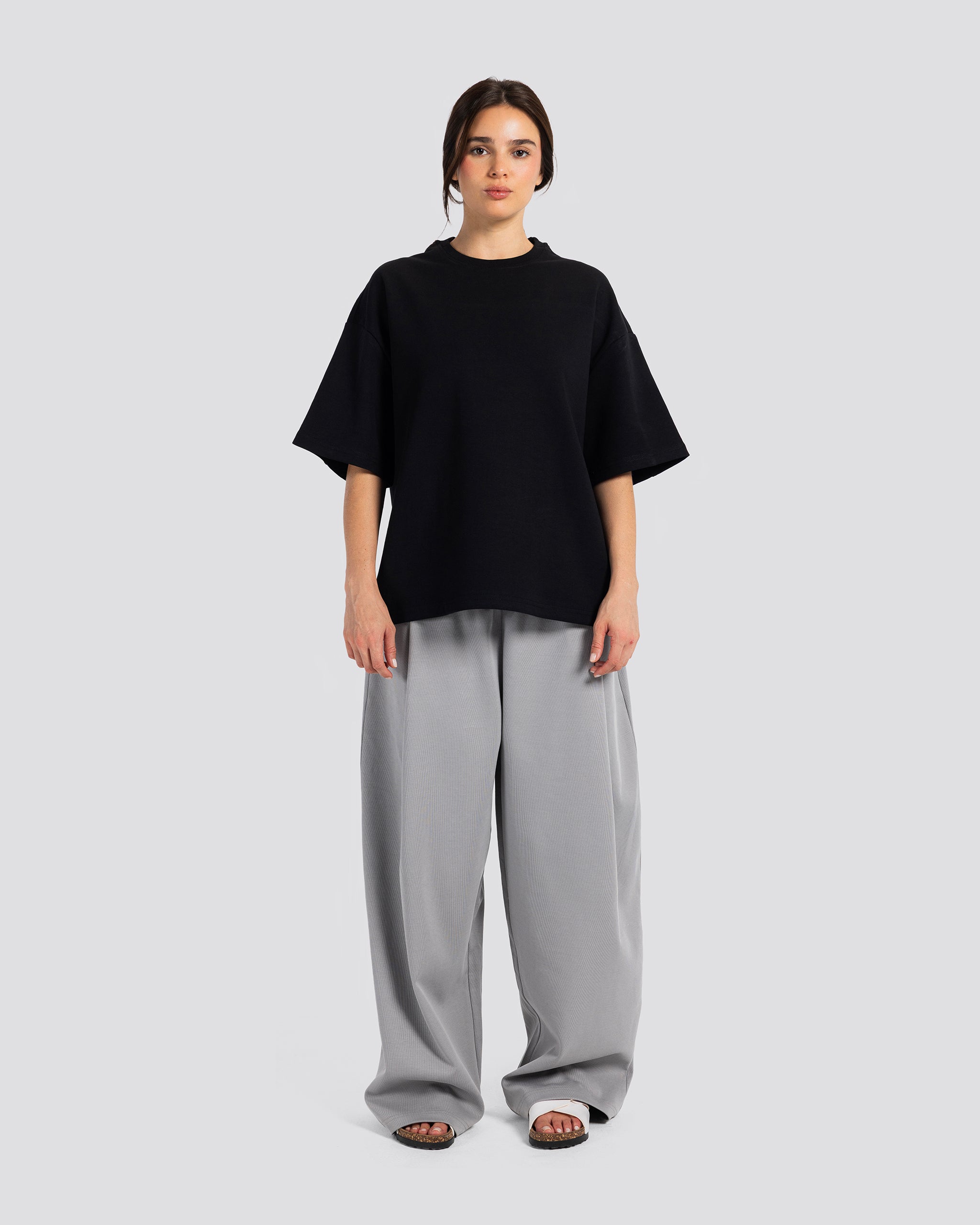 Boxy-Fit Main Ant! T-shirt - Black