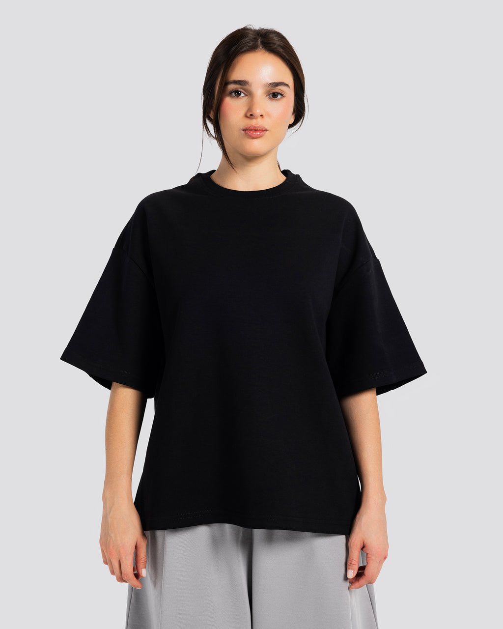 Boxy-Fit Main Ant! T-shirt - Black