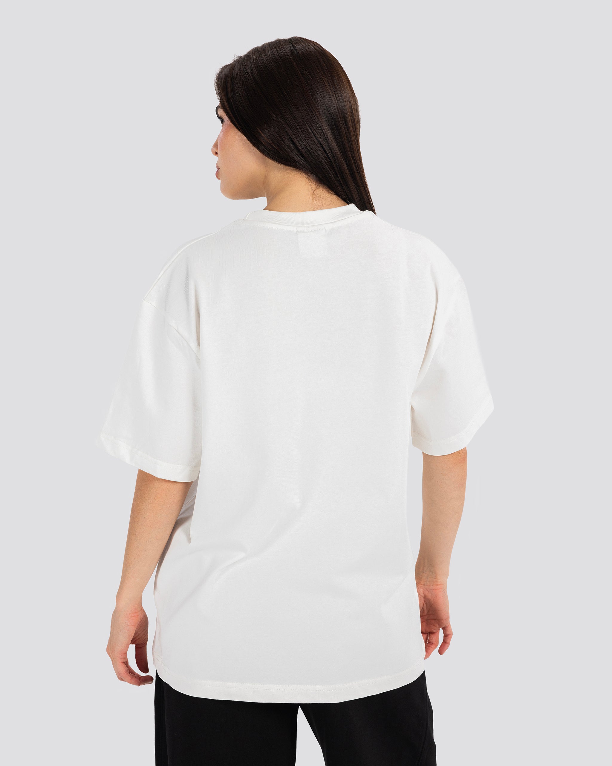 Cat Print Oversize T-Shirt – Anti Basic streetwear Egypt (photo 2)