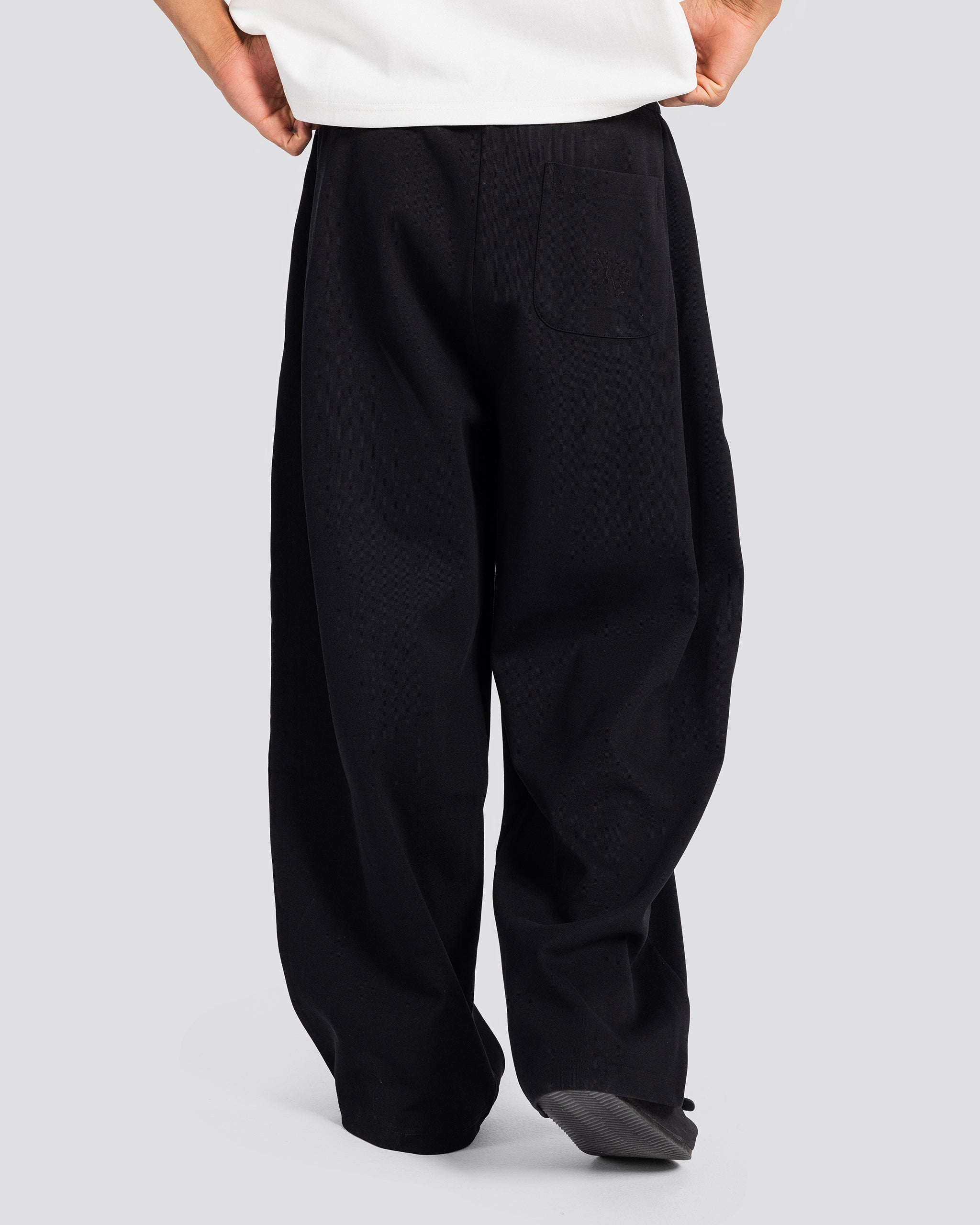Cotton Both Ways Pants - Black