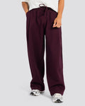 Cotton Two-Tuck Pants – Burgundy – Anti Basic streetwear Egypt (photo 4)