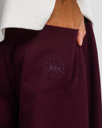Cotton Two-Tuck Pants – Burgundy – Anti Basic streetwear Egypt (photo 3)