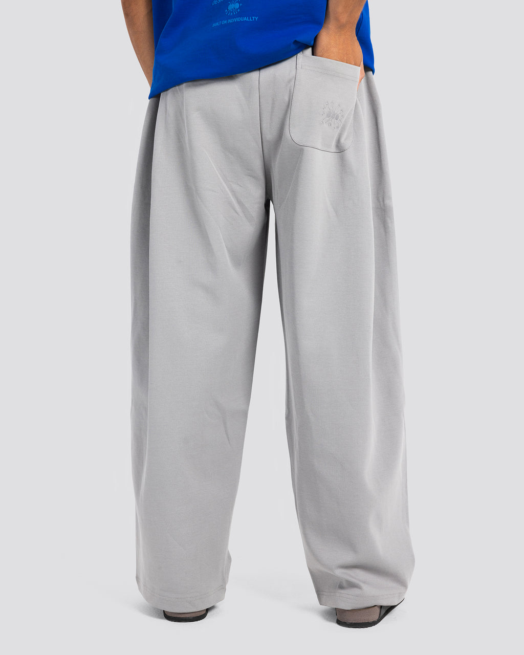Cotton Both Ways Pants - Gray