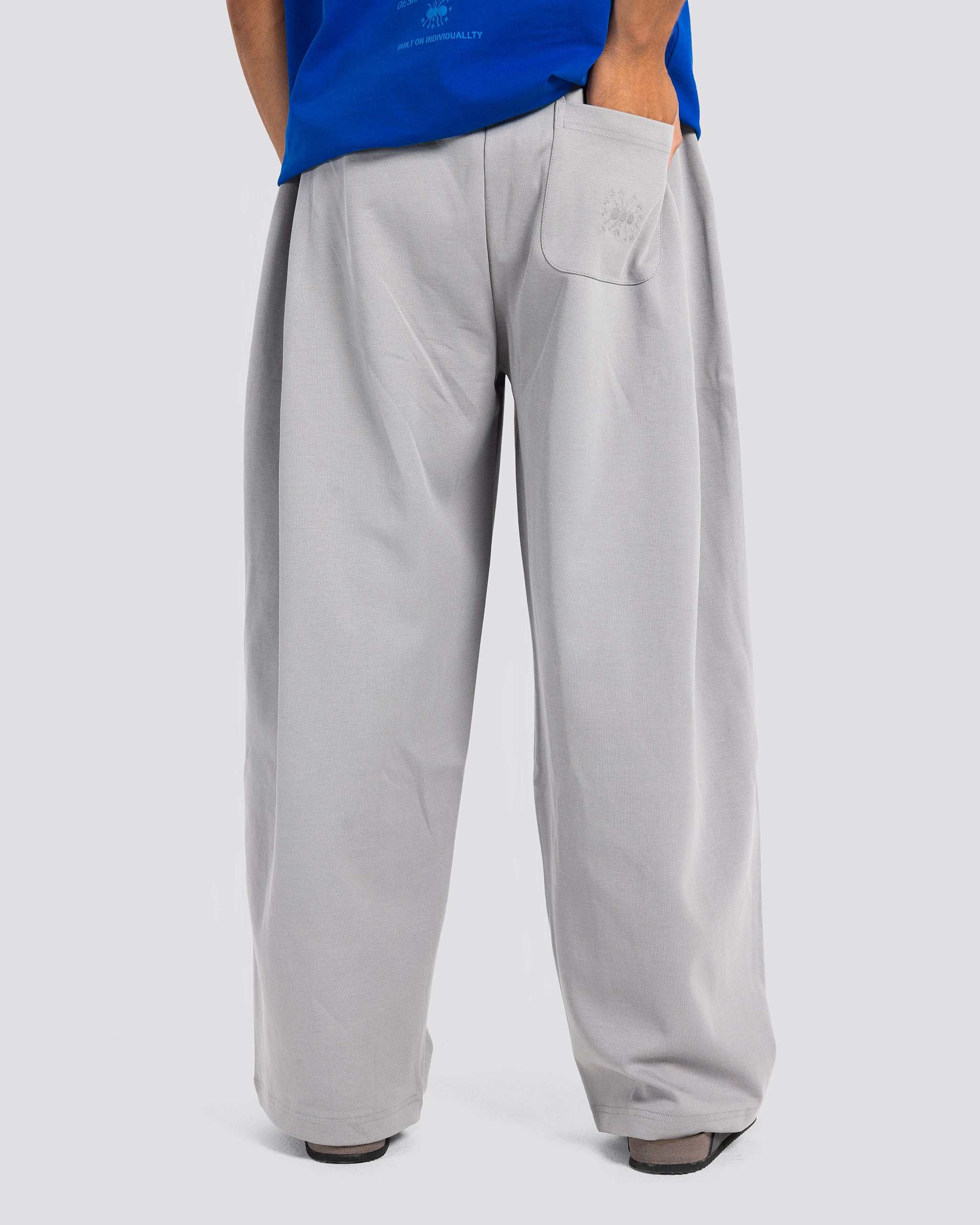 Cotton Both Ways Pants - Gray