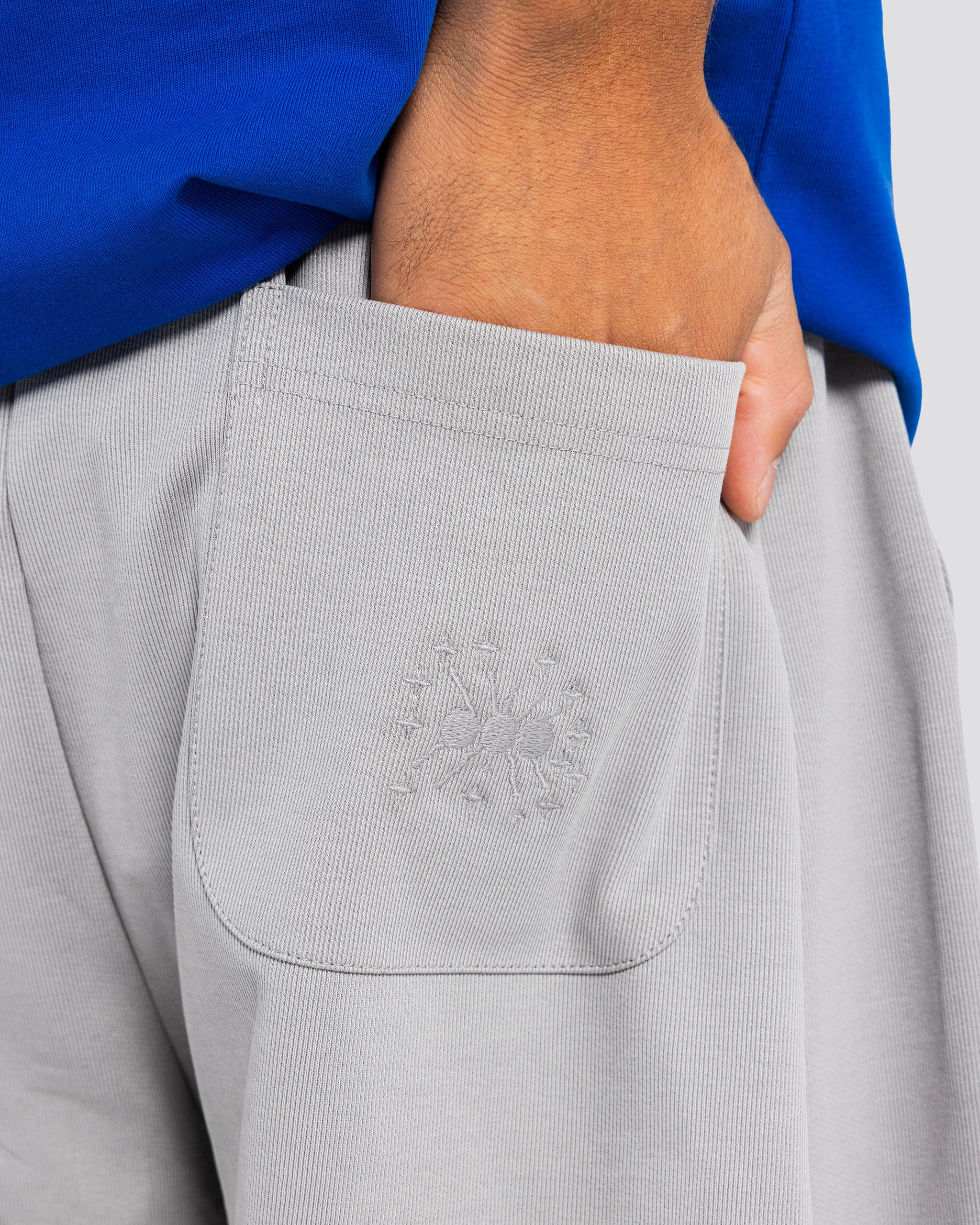 Cotton Both Ways Pants - Gray