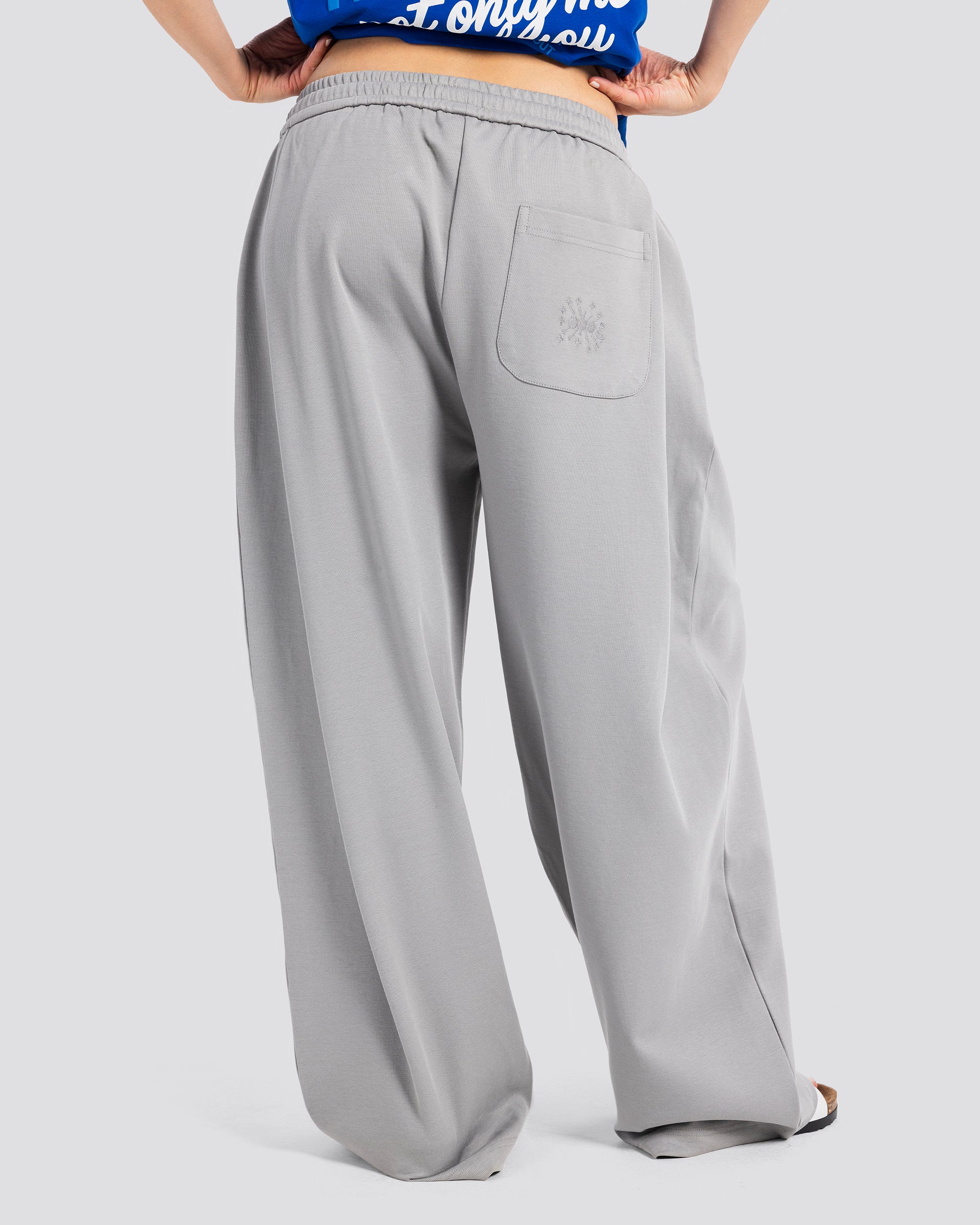 Cotton Both Ways Pants - Gray