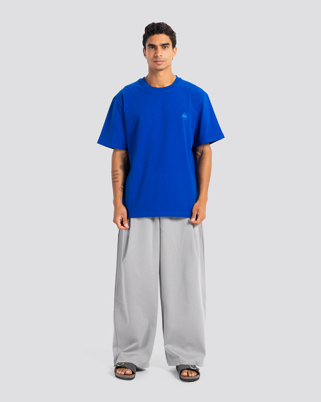 Cotton Both Ways Pants - Gray