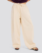 Cotton Both Ways Pants - Light Beige