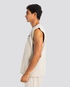Lightweight Printed Tank - Beige