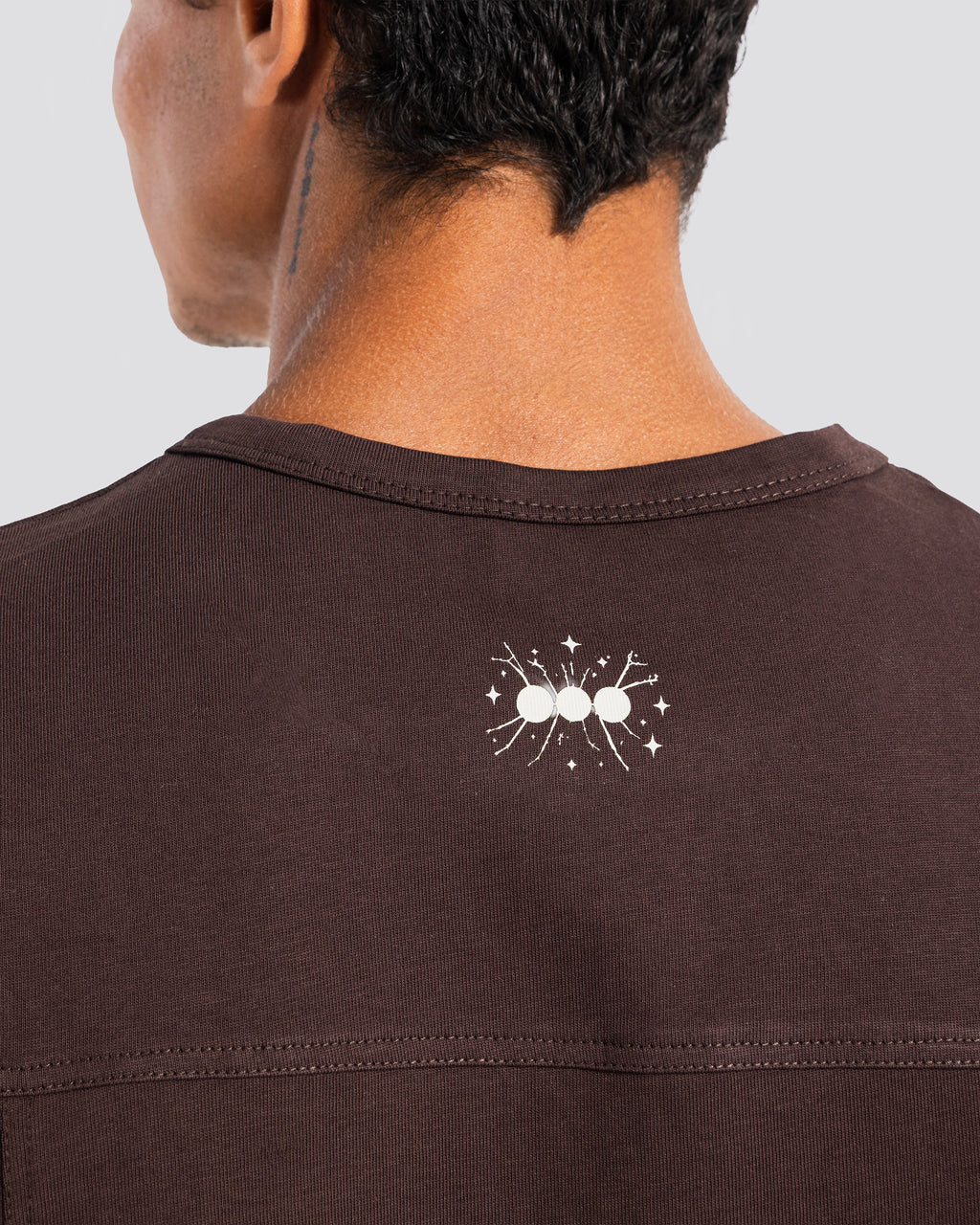 Lightweight Printed Tank – Brown – Anti Basic streetwear Egypt (photo 4)