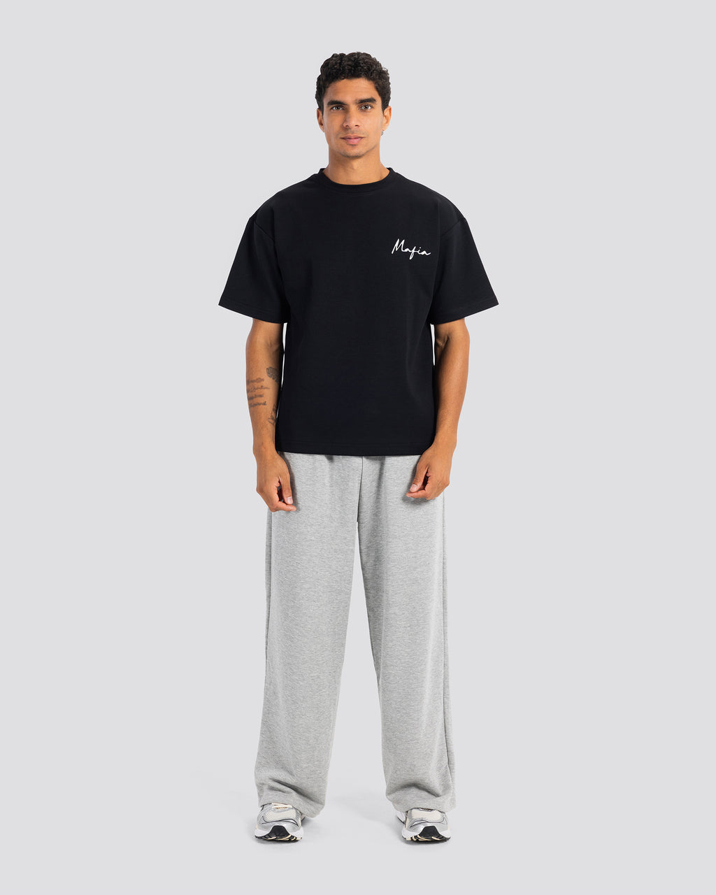 Mafia Oversize T-Shirt – Black – Anti Basic streetwear Egypt
