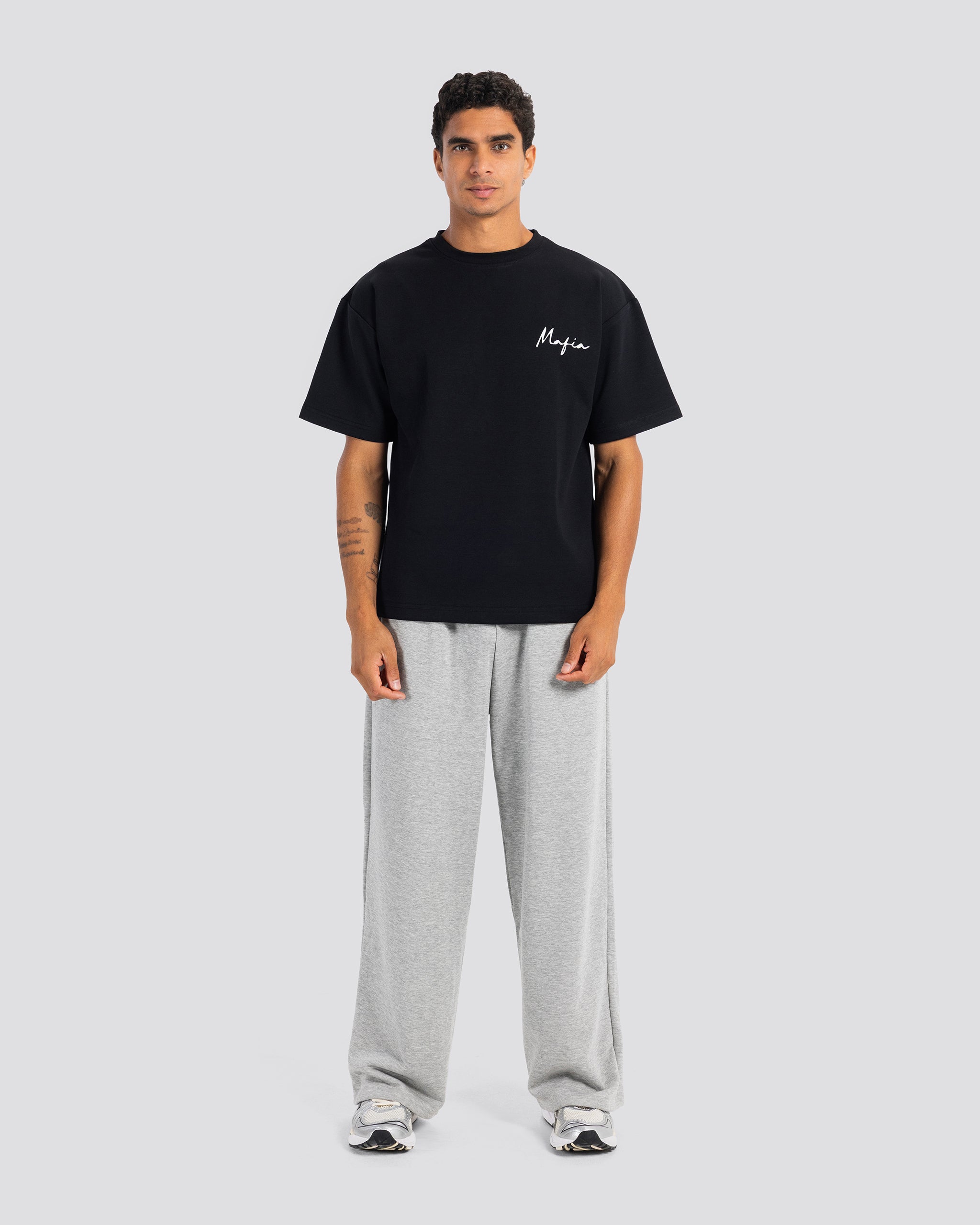 Mafia Oversize T-Shirt – Black – Anti Basic streetwear Egypt