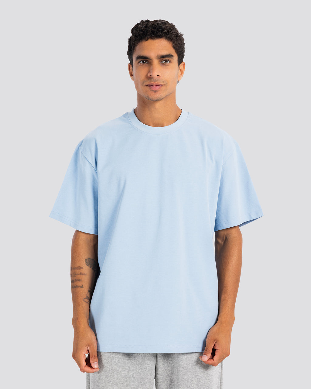 Oversize T Shirt - Baby Blue