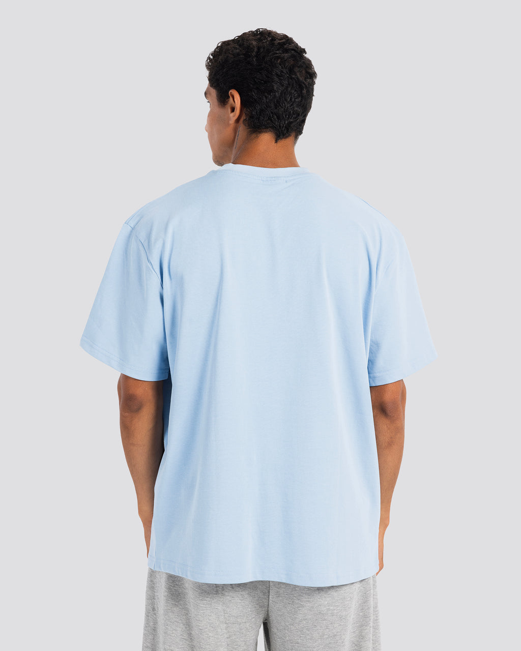 Oversize T Shirt - Baby Blue