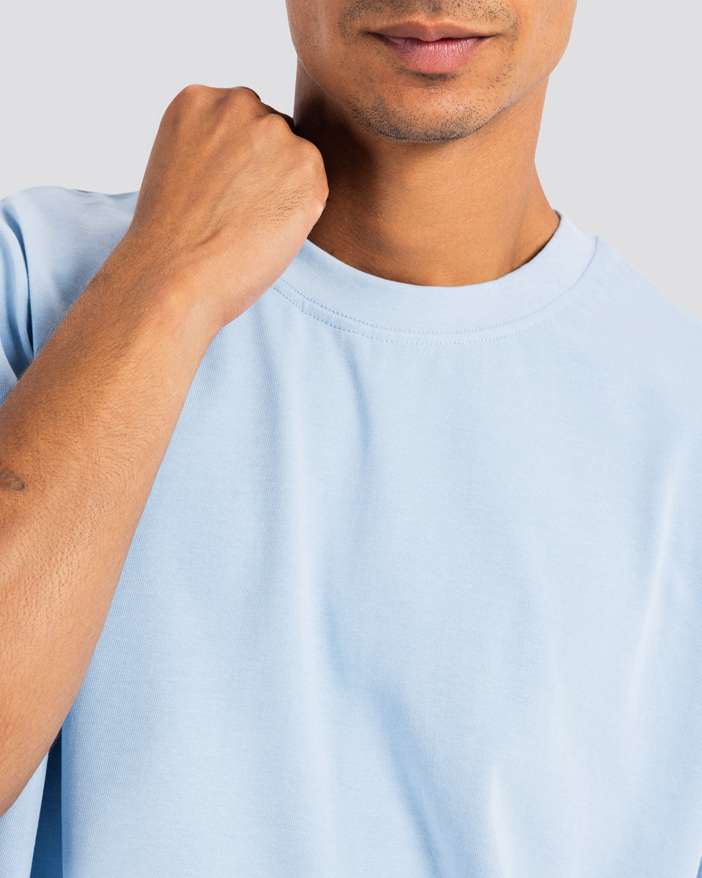 Oversize T Shirt - Baby Blue