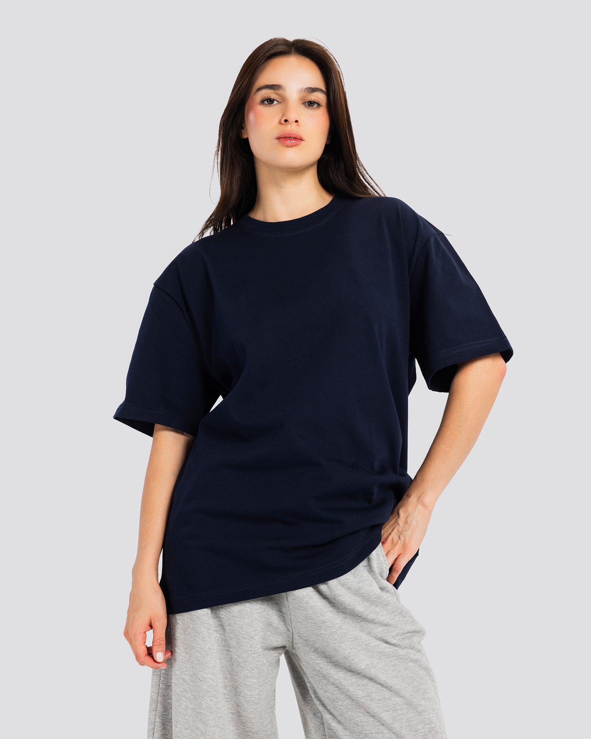 Oversize T Shirt - Navy