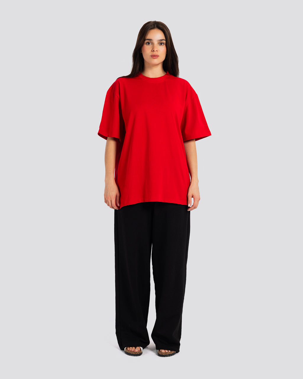 Oversize T Shirt - Red