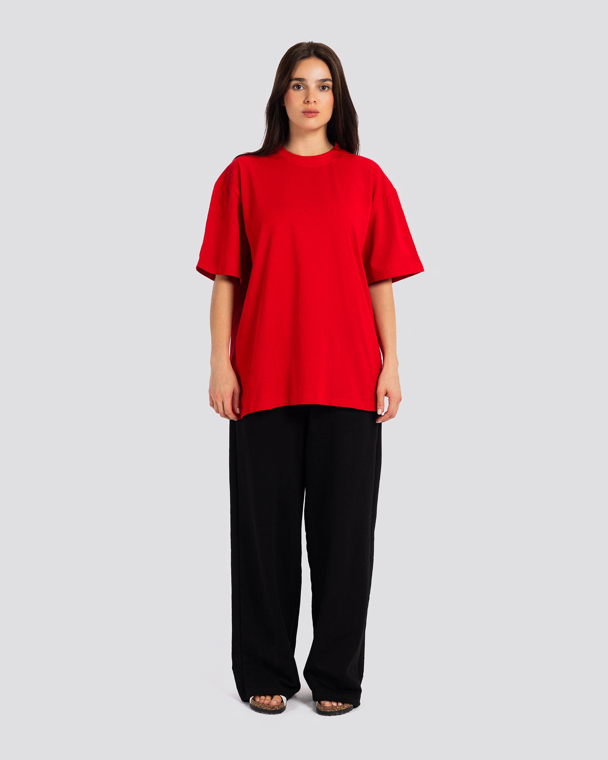 Oversize T Shirt - Red