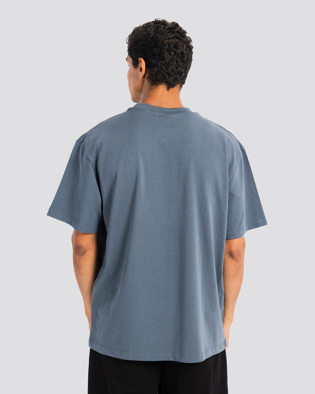 Oversize T Shirt - Steel Blue