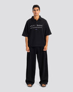 Printed Short-Sleeve Polo Shirt – Anti Basic streetwear Egypt (photo 1)