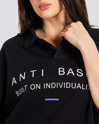 Printed Short-Sleeve Polo Shirt – Anti Basic streetwear Egypt (photo 7)