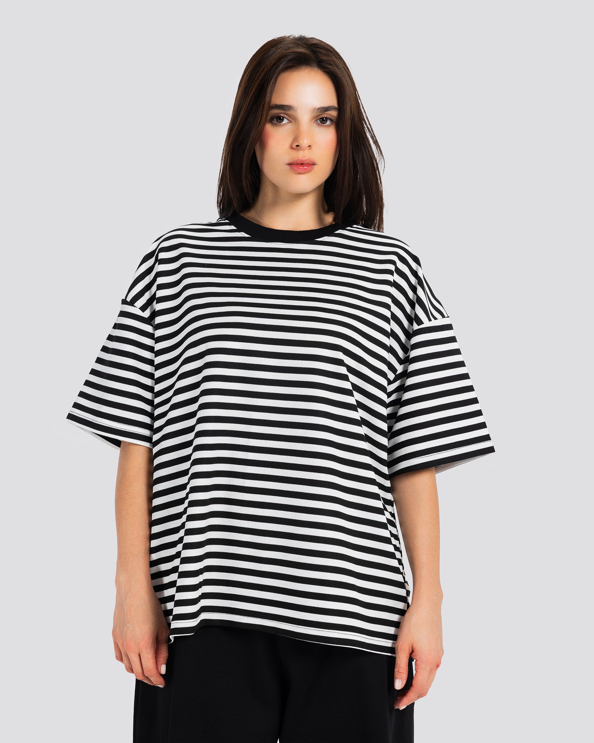 Relaxed Fit Striped T Shirt – Anti Basic