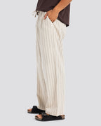 Wide-leg striped linen trousers – Anti Basic streetwear Egypt (photo 2)
