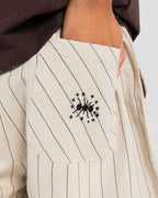 Wide-leg striped linen trousers – Anti Basic streetwear Egypt (photo 4)