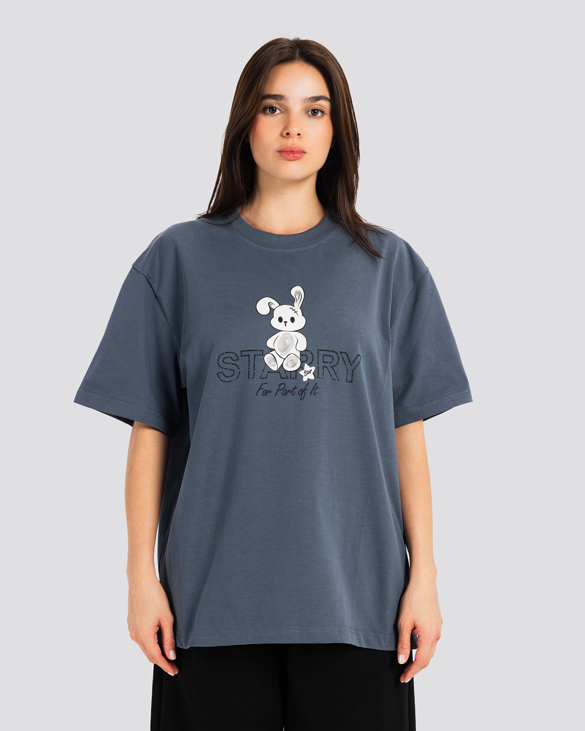 Starry Oversize T-Shirt – Anti Basic streetwear Egypt (photo 4)