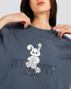 Starry Oversize T-Shirt – Anti Basic streetwear Egypt (photo 1)