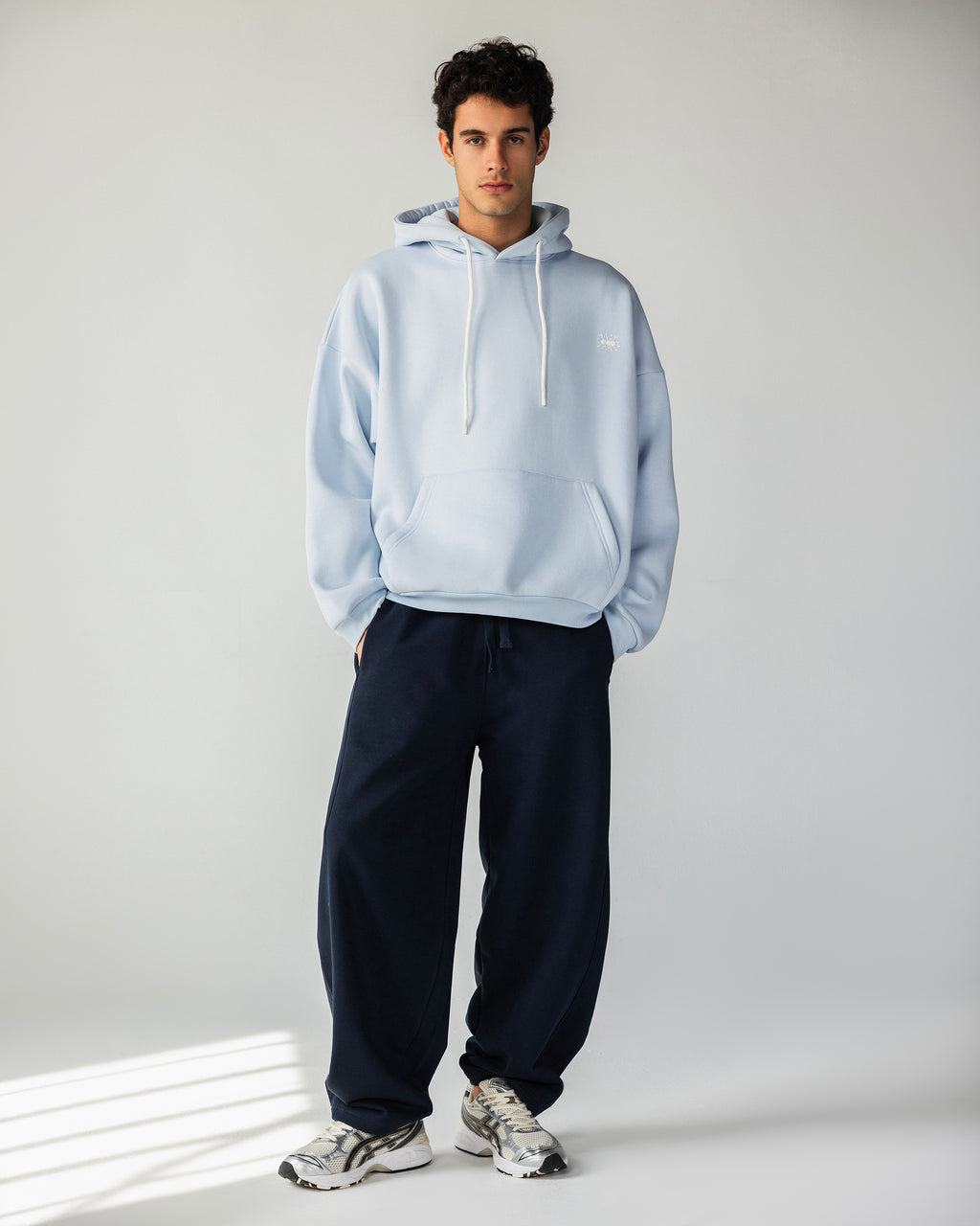 ANTI BASIC – Baby Blue Balloon Fit Hoodie – Baby Blue – Anti Basic streetwear Egypt (photo 7)