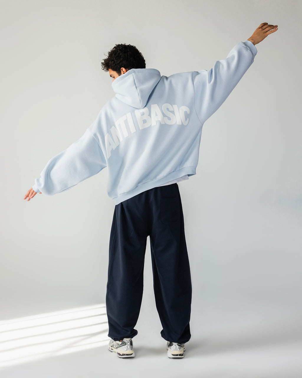 ANTI BASIC – Baby Blue Balloon Fit Hoodie – Baby Blue – Anti Basic streetwear Egypt (photo 11)