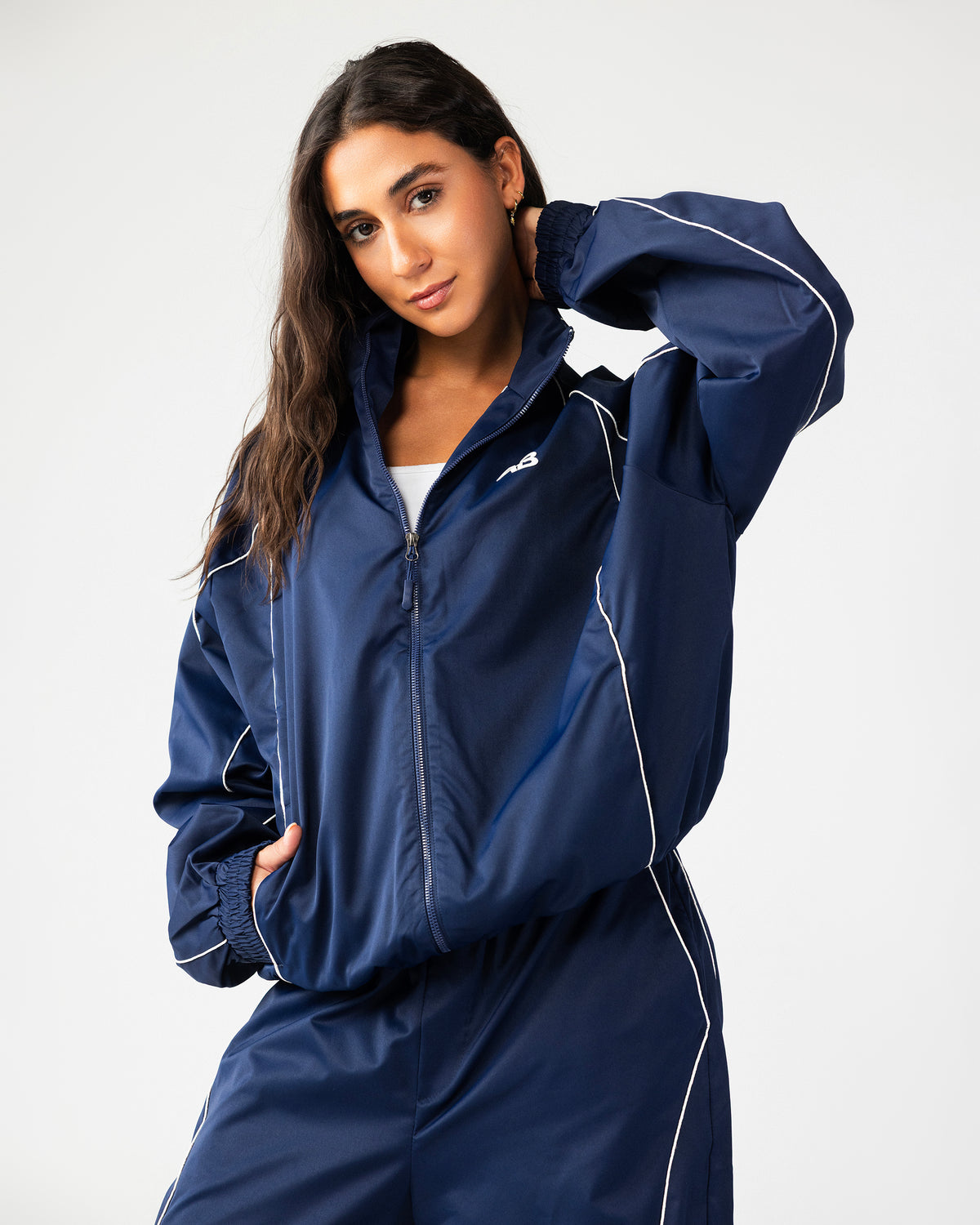 Contour Tracksuit – Navy – Anti Basic streetwear Egypt (photo 2)