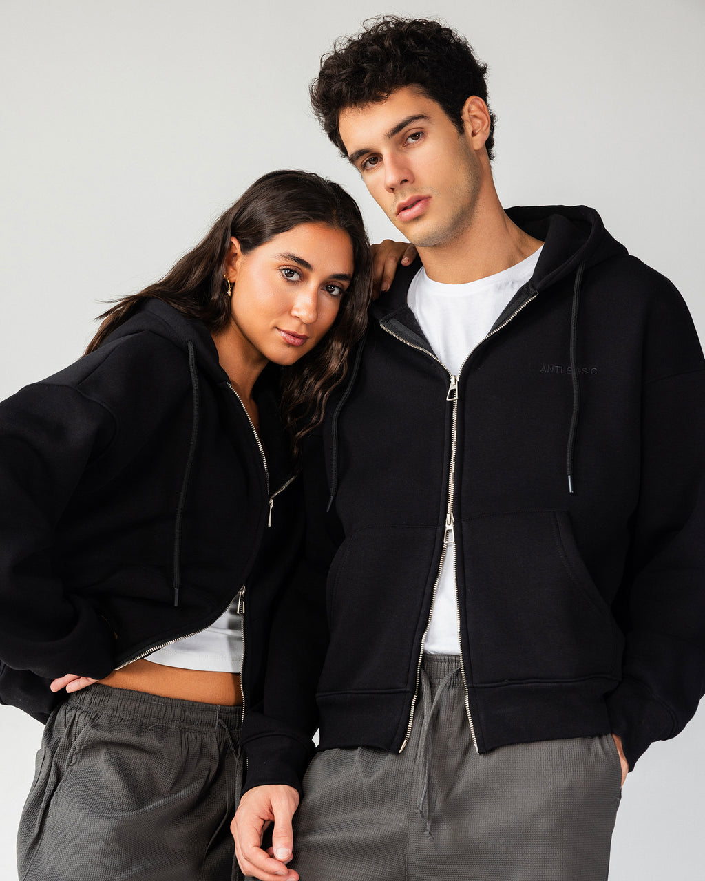 Elevated Zip Hoodie – Black – Anti Basic streetwear Egypt (photo 14)