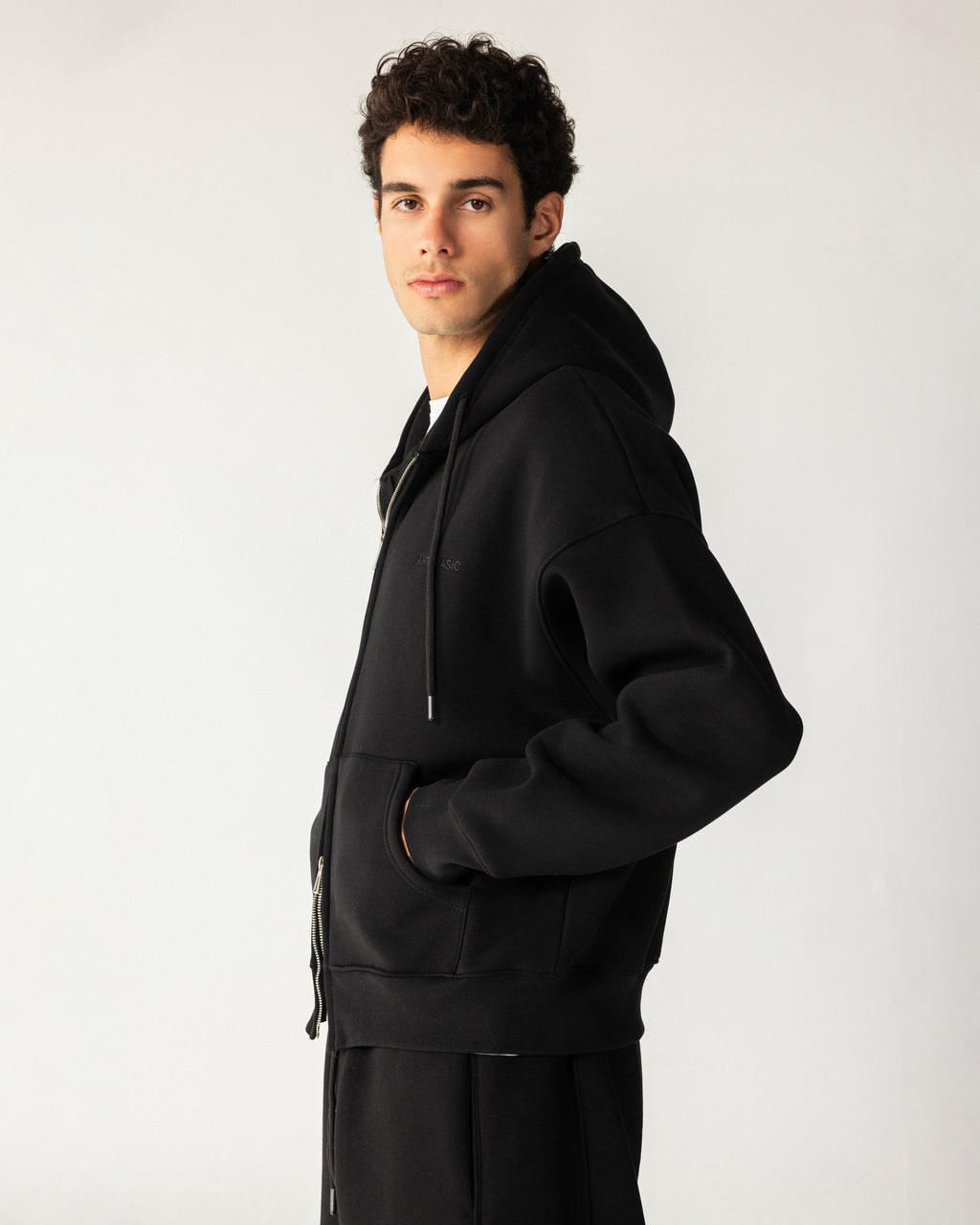 Elevated Zip Hoodie – Black – Anti Basic streetwear Egypt (photo 17)