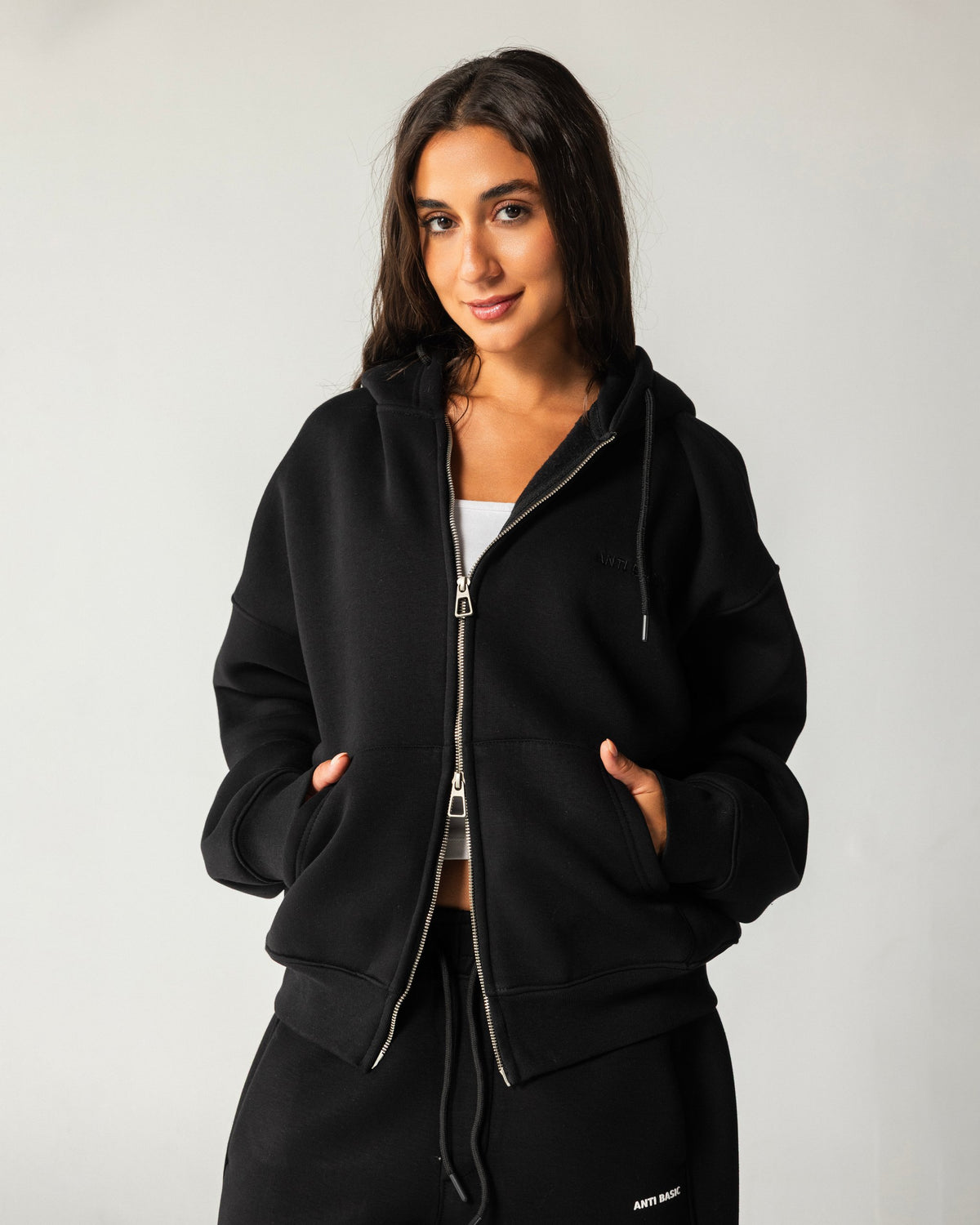Elevated Zip Hoodie – Black – Anti Basic streetwear Egypt (photo 23)