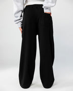 Wide Leg Sweatpants – Black – Anti Basic streetwear Egypt (photo 5)