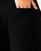 Wide Leg Sweatpants – Black – Anti Basic streetwear Egypt (photo 6)