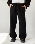 Flexi Baggy Fit Sweatpants – Black – Anti Basic streetwear Egypt (photo 3)